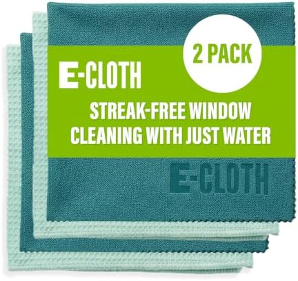 E-Cloth Window and Glass Cleaner Kit, Just Add Water - 2 Kits by E-Cloth