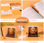 3D Memo Pad, 3D Calendar 2027, Time Piece Calendar, Tear-Off Calendars 2027, 3D Paper Carving Art Memo Pad, Art Carving Sticky Notes for Office Home Gifts Ornaments (Raccoon) - Image 6