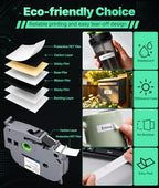 Rongta TH110 Handheld Label Maker Machine 12mm Laminated Labeler - Image 4