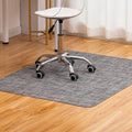 BARoyal Office Chair Mat for Hardwood Floor Under Desk Computer Rolling Chair Mat for Wood/Tile Floor Non-Slip Heavy Duty Desk Rug PVC Plastic Hard Floor Protector 48" x 60"(Gravel) by BAROYAL