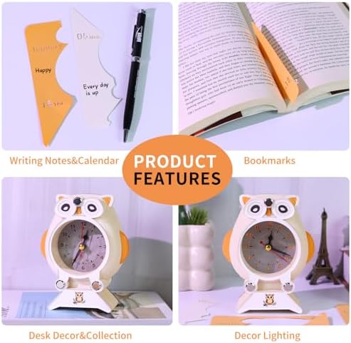 3D Memo Pad, 3D Calendar 2027, Time Piece Calendar, Tear-Off Calendars 2027, 3D Paper Carving Art Memo Pad, Art Carving Sticky Notes for Office Home Gifts Ornaments (Alarm clock-B) - Image 4