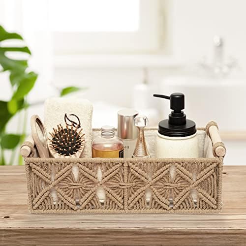 Boho Decor Basket for Toilelt Paper Storage Baskets for Organizing - Image 2