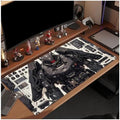 Game Mouse Pad Gaming Laptop Pad-Anime Desk Mat-Anime Mousepad-Gaming Mouse Pad PC Keyboard Waterproof and Non-Slip(GAOD-09,700x300mm) by Unknown