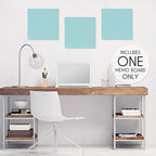 Turquoise Blue Fabric Memory/Memo Photo Bulletin Board by Sweet Jojo Designs - Image 2