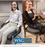 WSGJHB Large Seat Cushion, Extra Thick Booster Seat Cushions Long Sitting - Image 2