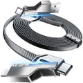 [Upgraded] 4-in-1 Long USB C Cable 45W 10FT Lightning Cable Fast Charging by Vexipia