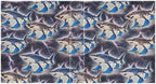 ALAZA Italian Brainrot Meme Tralalero Tralala Shark 4 3 Ring Binder 1.5 Inch Three Ring Office Binders w/clipboard & 3 Pockets, Hold 200 Sheets, 2 pcs - Image 2