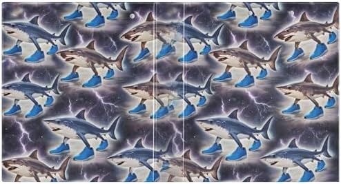 ALAZA Italian Brainrot Meme Tralalero Tralala Shark 4 3 Ring Binder 1.5 Inch Three Ring Office Binders w/clipboard & 3 Pockets, Hold 200 Sheets, 2 pcs - Image 2