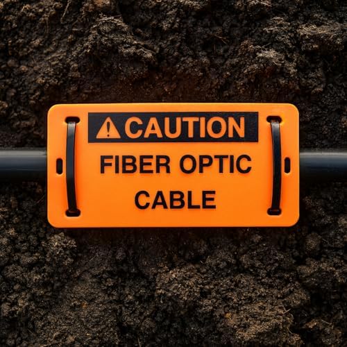 Professional Fiber Optic ID Solutions: Ultra-Durable PA6 Markers & High-Resistant UV-Cured Label Packs (Fiber Optic Cable Markers (48 PCS)) - Image 3