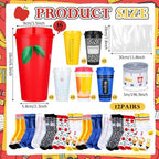 24 Pcs Back to School Teacher Gift Bulk Reusable 16 oz Teacher - Image 2