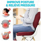 FORTEM Seat Cushion & Lumbar Support for Office Chair, Wheelchair, Car - Image 5