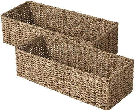 StorageWorks Toilet Paper Basket, Bathroom Basket Organizer for Storage by StorageWorks