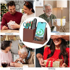 Pen Pencil Holder With Wireless Charger, Multifunctional Desk Organizer - Image 7