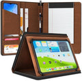 KHOMO Universal Padfolio Case – Tablet Portfolio Organizer with Notepad Holder – Compatible with iPad 10th/11th Gen, iPad Pro 11, iPad 7/8/9 (10.2", 10.9", 9.7") by Unknown