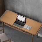 Chihein 43" x 24" 3XL Desk Mat with Cork & PU Leather (Black), Dual Sided Desk Pad, Waterproof Computer Desk Mat for Gaming, Office, Home - Image 7