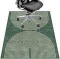Office Chair Mat for Hardwood Floor&Tile Floor,36"X 48"-Geo Green by LreedyMat