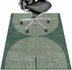 Office Chair Mat for Hardwood Floor&Tile Floor,36"X 48"-Geo Green by LreedyMat