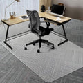 Vicwe Office Chair Mat for Carpeted Floors, 63"X51" Chair Mats with Studs by Vicwe