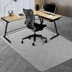 Vicwe Office Chair Mat for Carpeted Floors, 63"X51" Chair Mats with Studs by Vicwe