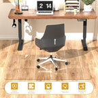 Glass Chair Mat Heavy 1/5" Thick Premium Tempered Glass Duty Hard Glass Chair Mats -for Office Chair on Carpet or Hard Floor with 4 Anti-Slip Pads 48" x 36" - Image 5