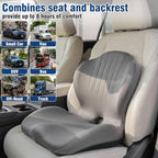 Car Seat Cushion Office Chair Cushion with Lumbar Support Pillow - Image 2