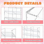 MotiMind Acrylic Pen and Marker Organizer for 420 Markers - Image 3