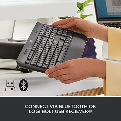 Logitech Signature K650 Comfort Full-Size Wireless Keyboard - Graphite - Image 4