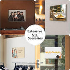 MaxGear Acrylic Sign Holder 8.5 x 11 Wall Mount, 12 Pack, Landscape - Image 6
