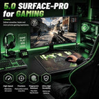 Glass Gaming Mouse Pad, 5.0 Nano Etched Surface, Custom PU Non Slip Base, Esports Level Speed & Precision, Tempered Glass, Waterproof & Durable, 490mm*420mm Large Size for FPS Gaming (Counter-Strike) - Image 3
