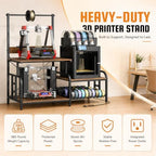 3D Printer Stand with Filament Storage Rack, Power Outlet, Spool Holder - Image 4