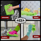 AIDEA Microfiber Cleaning Cloth, 10PK, Microfiber Towels for Cars, 12"×12" - Image 5