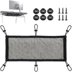 Turonic DM1 Under Desk Cable Management Tray Net Kit 50x25cm 11 lbs by Turonic