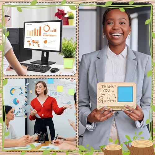 Dispowreath 10 Set Employee Christmas Appreciation Gift Sticky Note Holder - Image 6