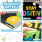 Honoson 24 Pcs Inspirational Privacy Folders for Students - Image 3
