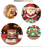 2027 3D Paper Carving Desk Calendar With LED Light (Santa Claus) - Image 5