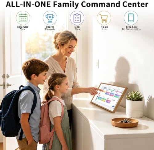 Digital Calendar 10.1" Smart Family Planner Electronic Touch Screen - Image 2