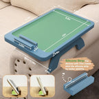 SINWANT Sofa Arm Tray with 360° Rotated Phone Holder,15.35x9.84-in,Blue - Image 5