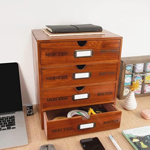 Large Wooden Drawers Wooden Box with Drawer Brown - Image 2