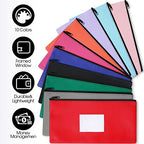 Potchen 20 Pcs Zipper Deposit Bags Money Pouches 11x6 Inch,Multicolored - Image 4