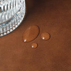 Nekmit Leather Desk Blotter Pad 34 x 17 Inches, Flat, Non-Slip, Waterproof, Brown - Image 4