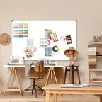 XBoard Magnetic Dry Erase Board 72" x 40" Wall Mounted, Large Whiteboard with Marker Tray, Aluminum Frame Large Dry Erase Board for Office, Conference Room, School - Image 6