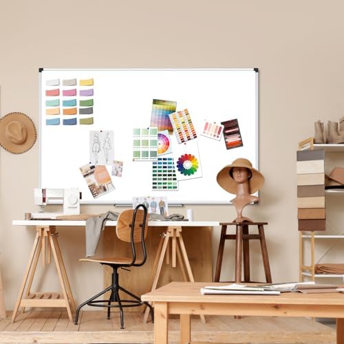 XBoard Magnetic Dry Erase Board 72" x 40" Wall Mounted, Large Whiteboard with Marker Tray, Aluminum Frame Large Dry Erase Board for Office, Conference Room, School - Image 6