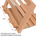MEEDEN Book Stand with Page Holder Clips: 13.39" x 9.25" Cookbook Holders - Image 6