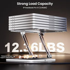 360°Rotating Laptop Stand with RGB Lights, Fits 10-16"Laptops MacBooks - Image 4