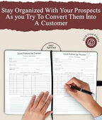 The Closer's Notebook: Sales Journal & CRM Planner for Sales Reps — Prospecting, Lead Tracking, Follow-Ups & Goal Setting - Image 4