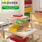 ThinkTex Plastic Expanding File Folders, Transparent Envelopes with Snap - Image 5
