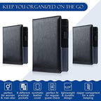 Containlol 6 Pcs Waiter Book Server Organizer with Pocket,Classic Style - Image 5