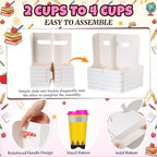 12 Set Pencil Teacher Coffee Cup Bulk Drink Holder Back to School Supply - Image 3