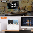 Desk Organizer with Drawer, Countertop Bill Mail Organizer and File Storage - Image 4