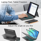 JUQITECH Magnetic Trackpad Keyboard Case for Samsung Galaxy Tab S10FE+ 13.1 - Image 4